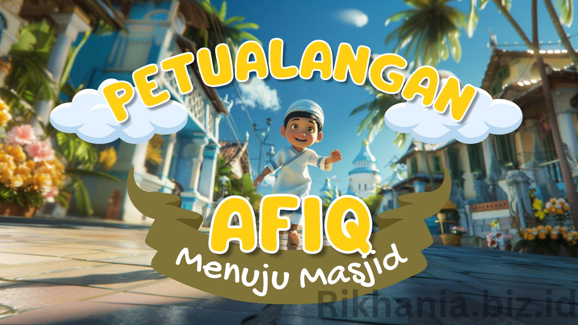 Cerita Anak Muslim Petualangan Afiq Menuju Masjid
