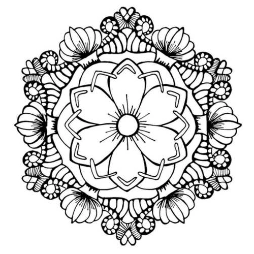 Buku Lembar Mewarnai Pola