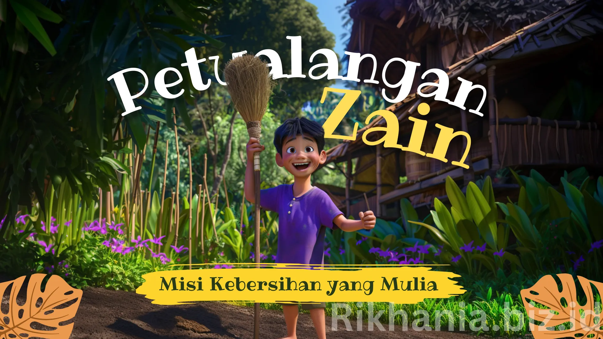 Cerita Anak Muslim Petualangan Zain Misi Kebersihan Yang Mulia