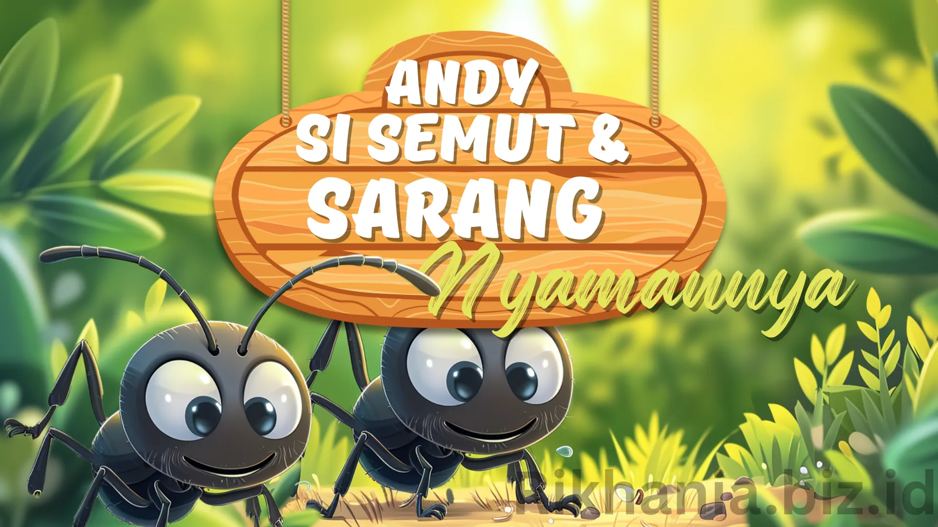 Video Animasi si Semut Dan Sarang Nyamannya