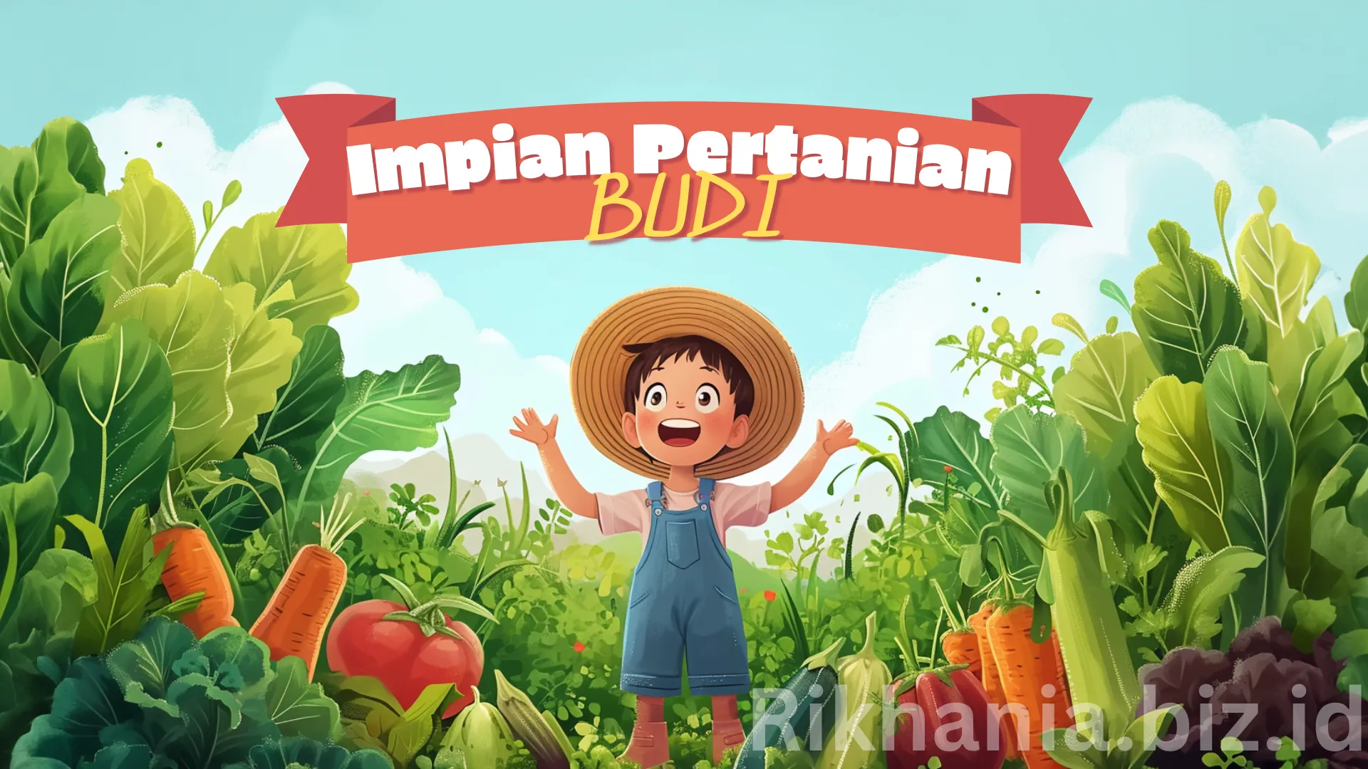 Cerita Animasi Anak Impian Pertanian Budi