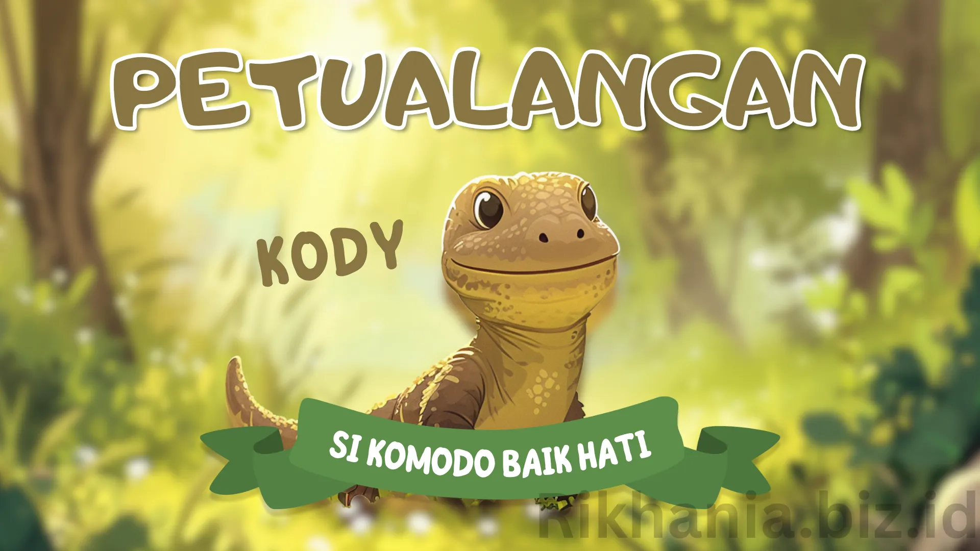 Cerita Animasi Anak Petualangan Kody Si Komodo Baik Hati