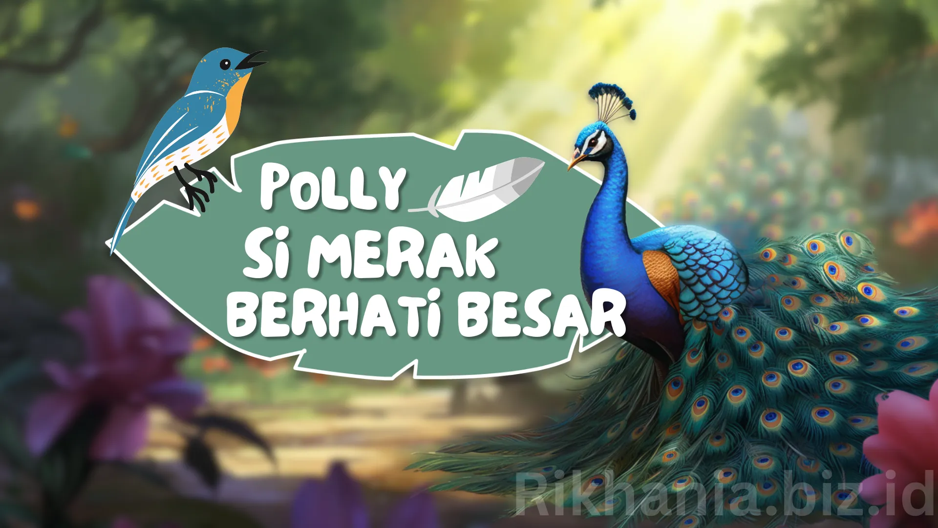 Video Animasi Polly Si Merak Berhati Besar