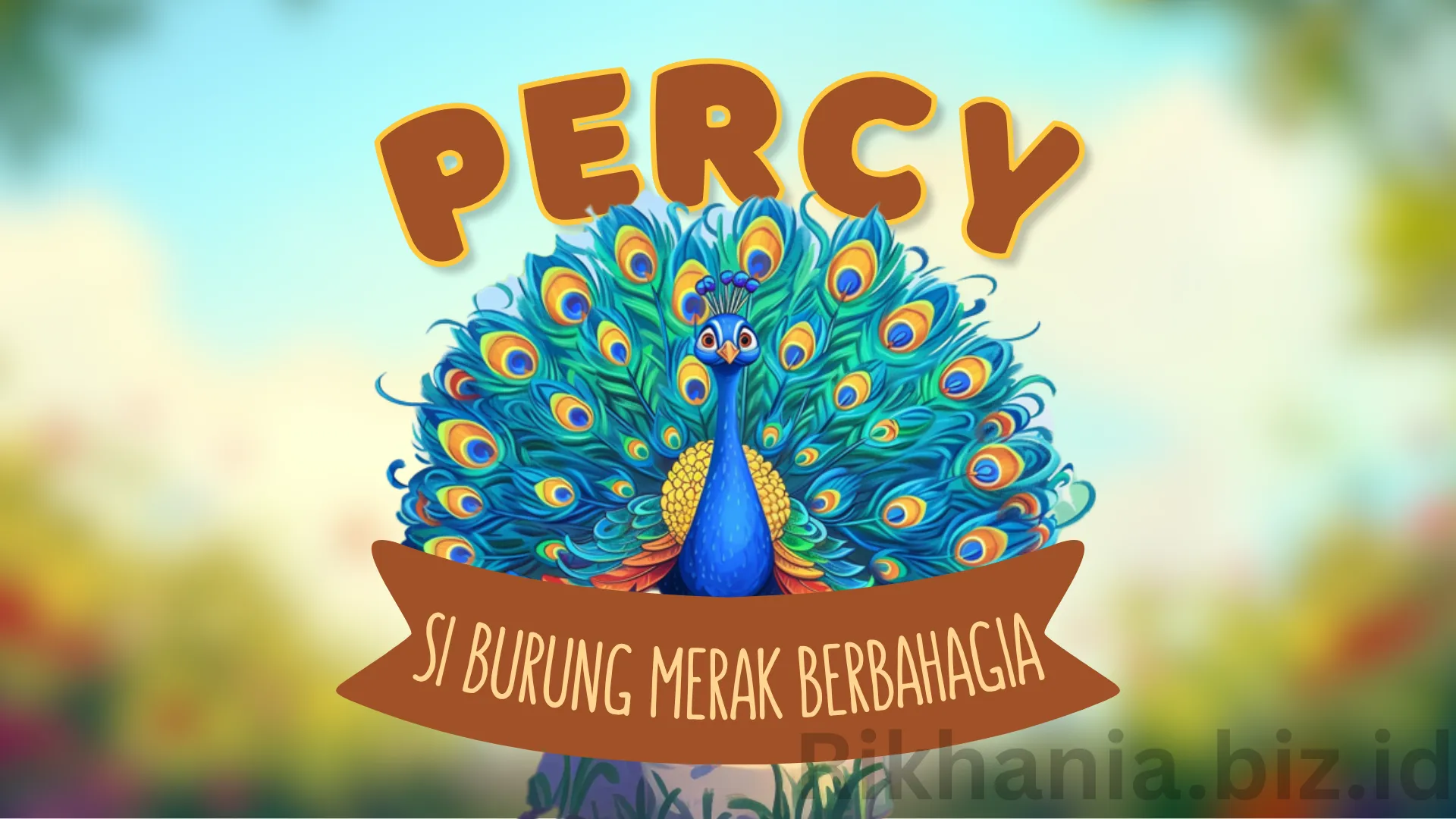 Video Animasi Si Burung Merak Berbahagia