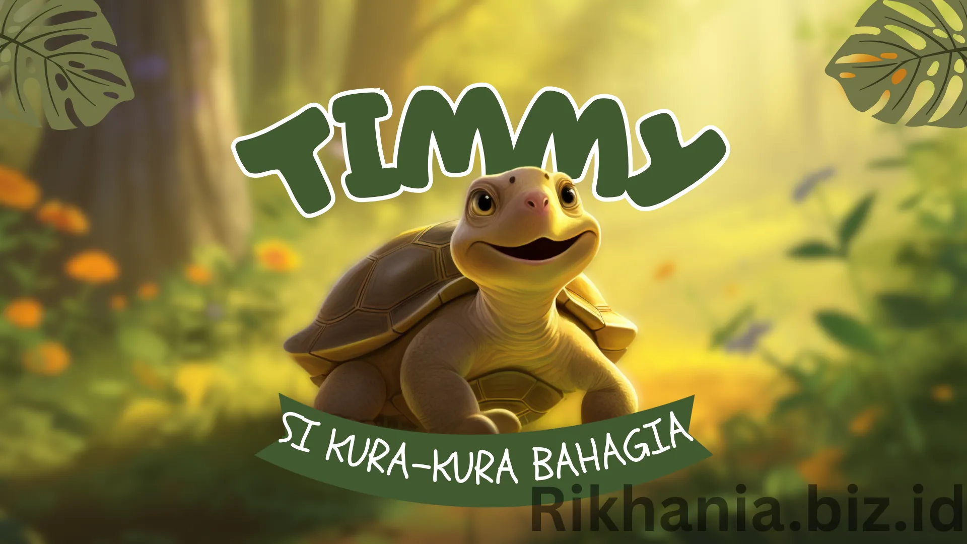 Cerita Animasi Anak Timmy Si Kura-kura Bahagia