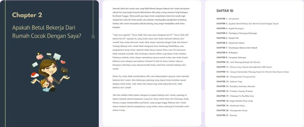 Ebook Belajar Bekerja Dari Rumah
