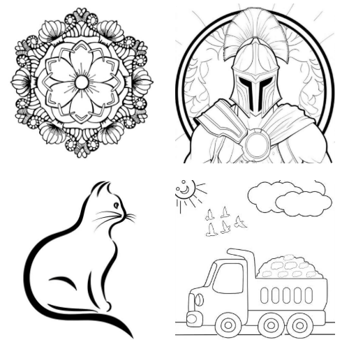 Kumpulan Lembar Mewarnai