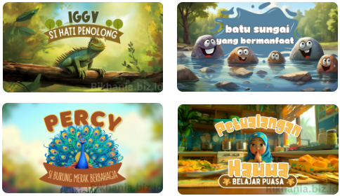 Kumpulan Video Animasi Anak