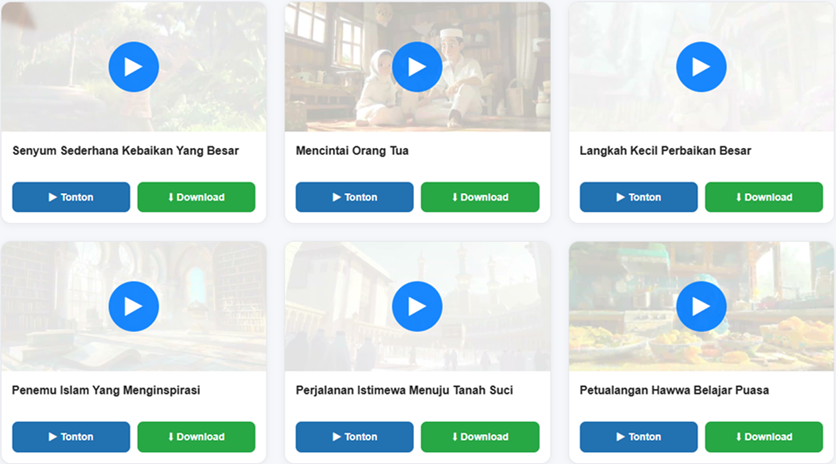 Video Animasi Anak Muslim